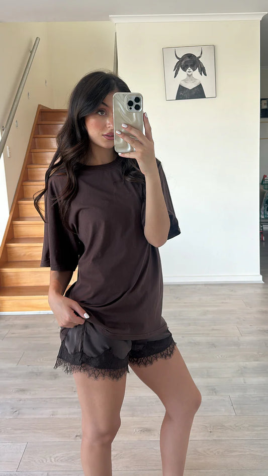 KL0586-P CHOCOLATE SIENNA SHORT