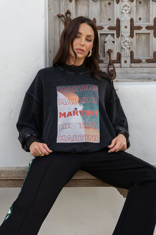 KL0404-P BLACK MARTINI SWEATER