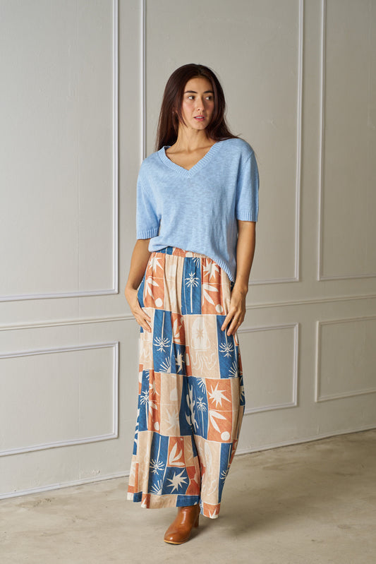 KEW121901 ZAYA KNIT TEE
