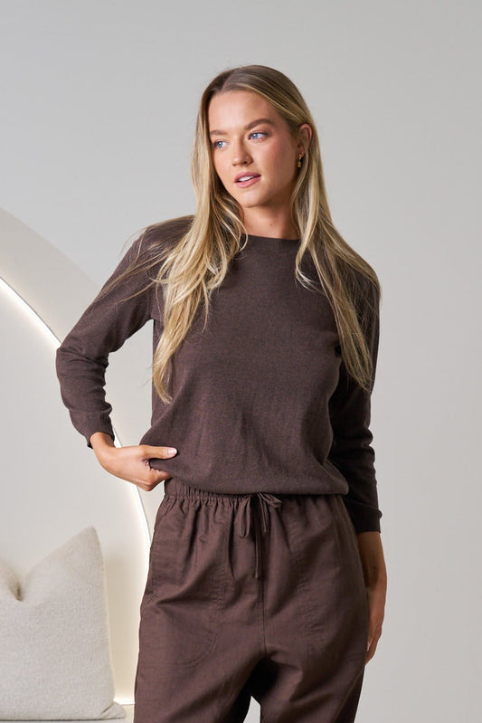 KEX041104-2 ZHURI KNIT TOP