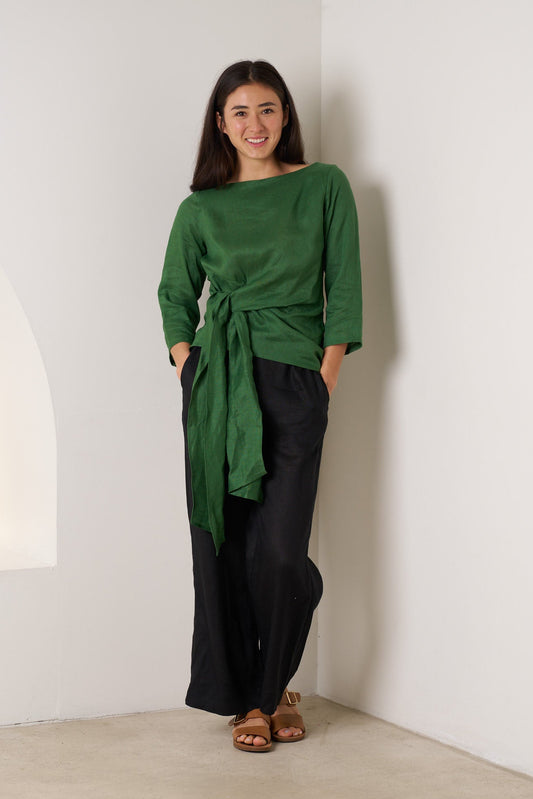 RYJ061801-2 MAE LINEN TOP